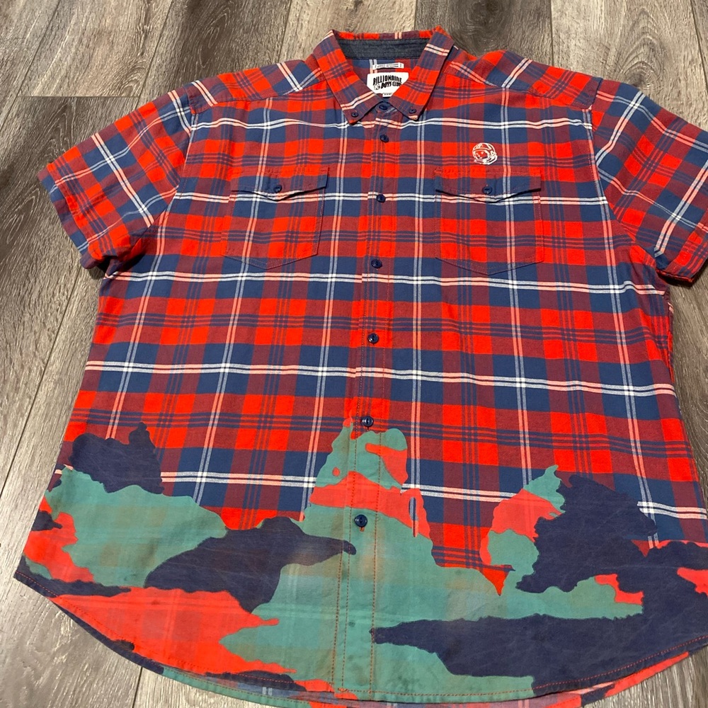 Vintage BBC Billionaire Boys Club short sleeve button up